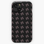 Black Repeat Logo Case