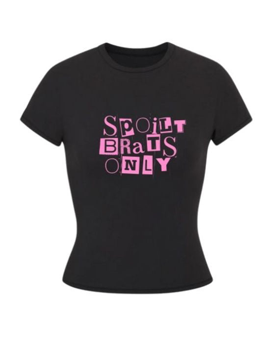 Spoilt Brats Only(SBO)- black top