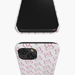 White Repeat Logo Case